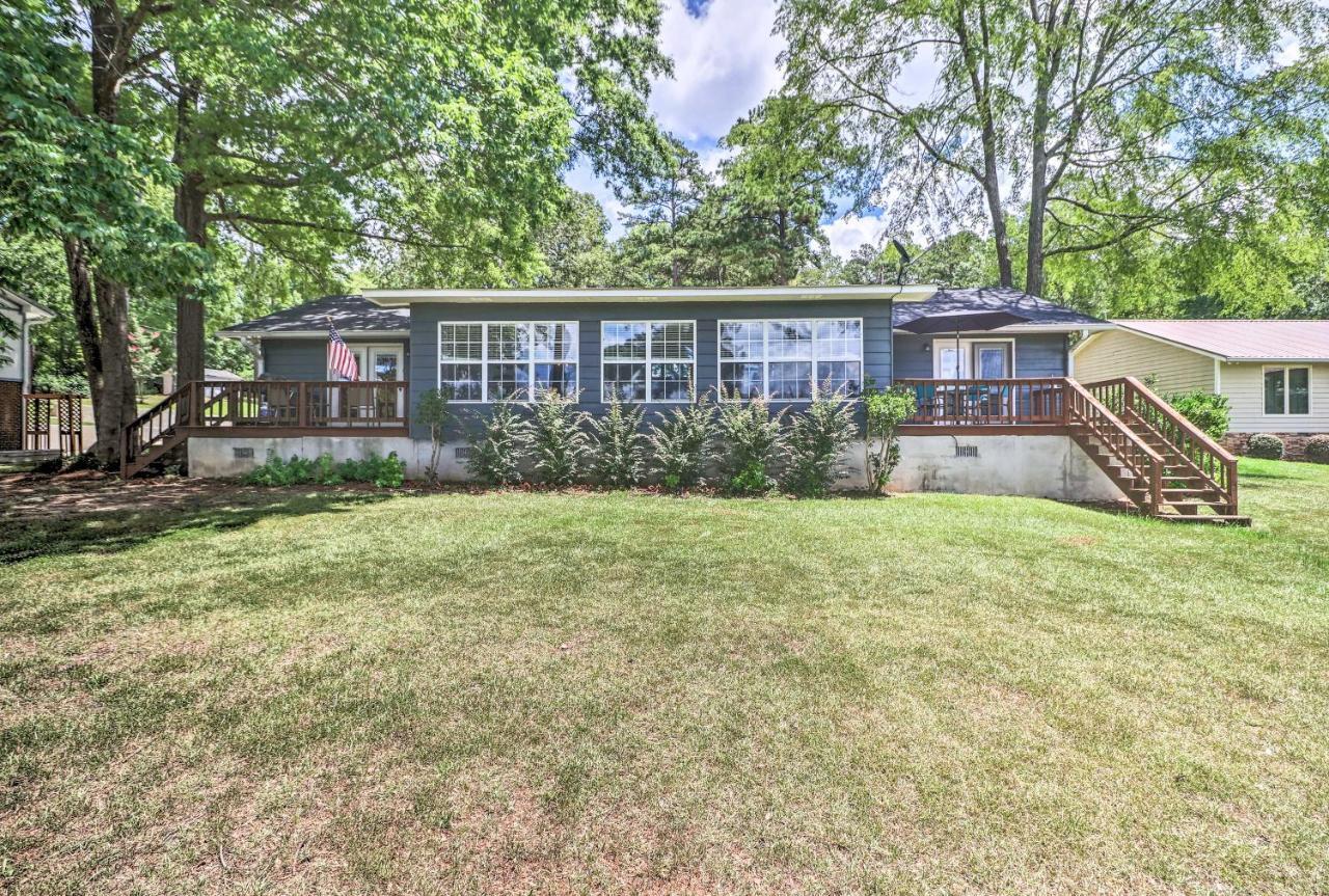 Waterfront Lake Sinclair Home With Boat Dock! Milledgeville Exterior foto