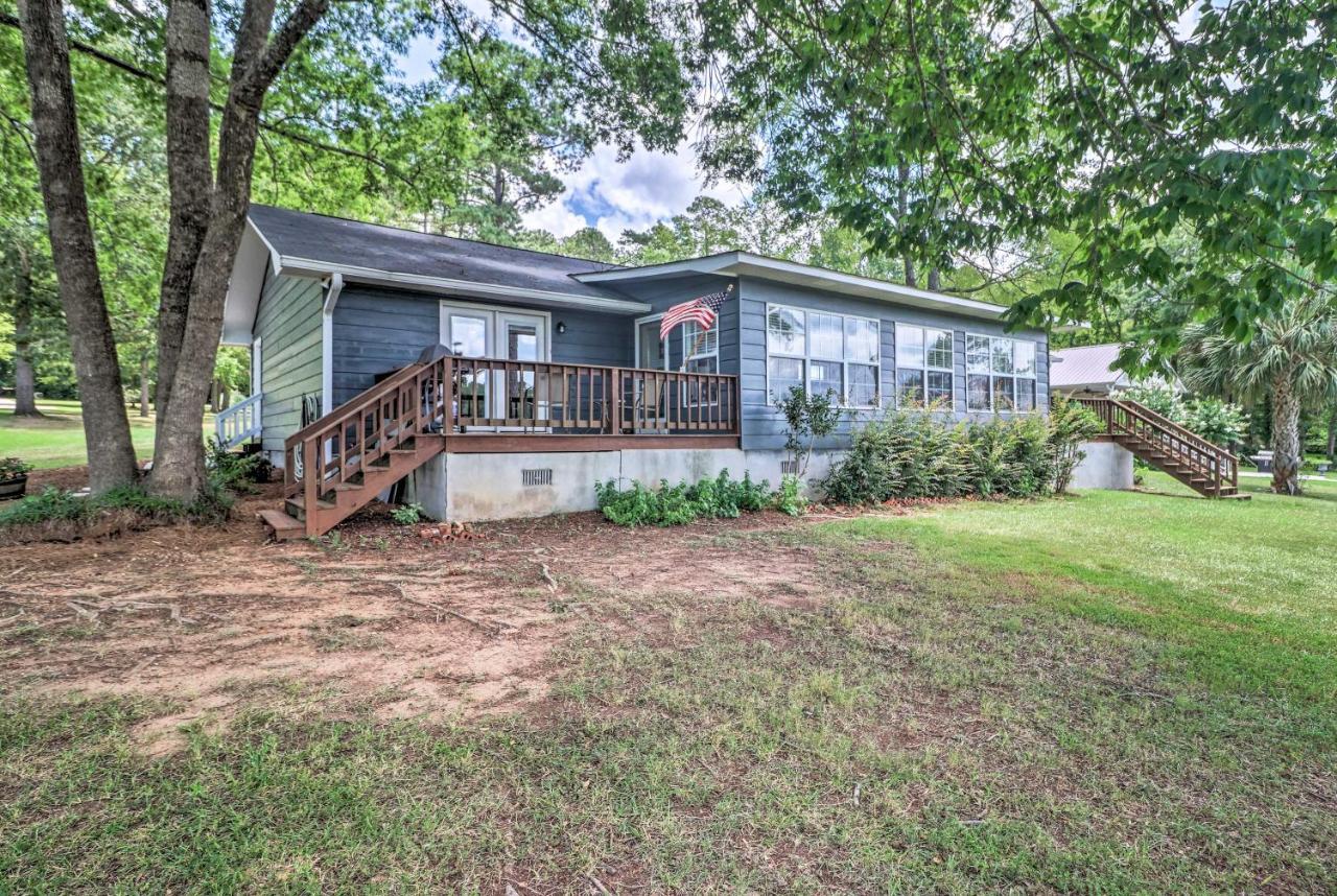 Waterfront Lake Sinclair Home With Boat Dock! Milledgeville Exterior foto